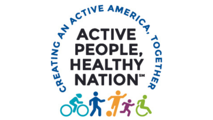 the Active People, Healthy Nation logo